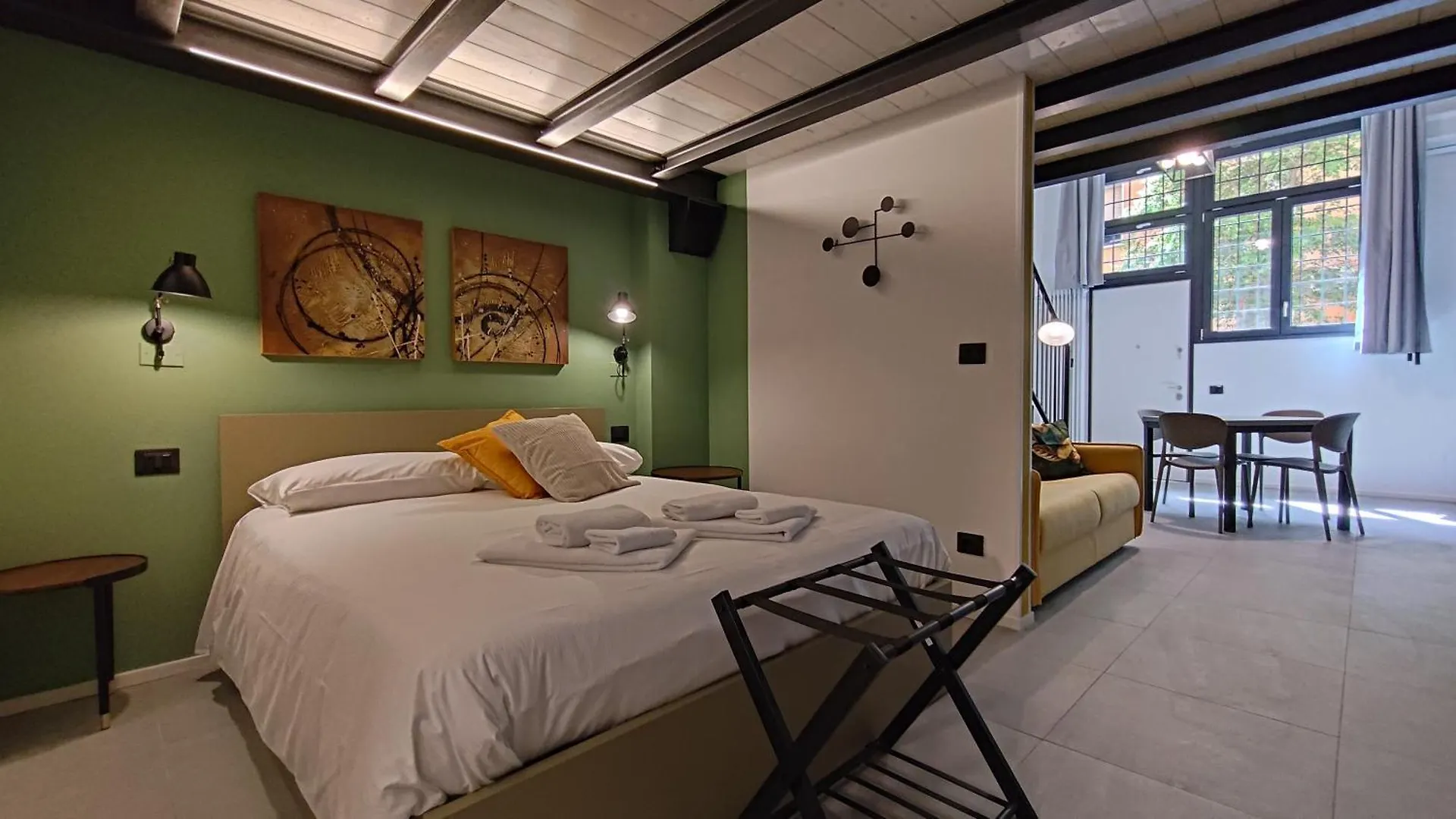 Saffi Lofts Apartman Bologna Olaszország
